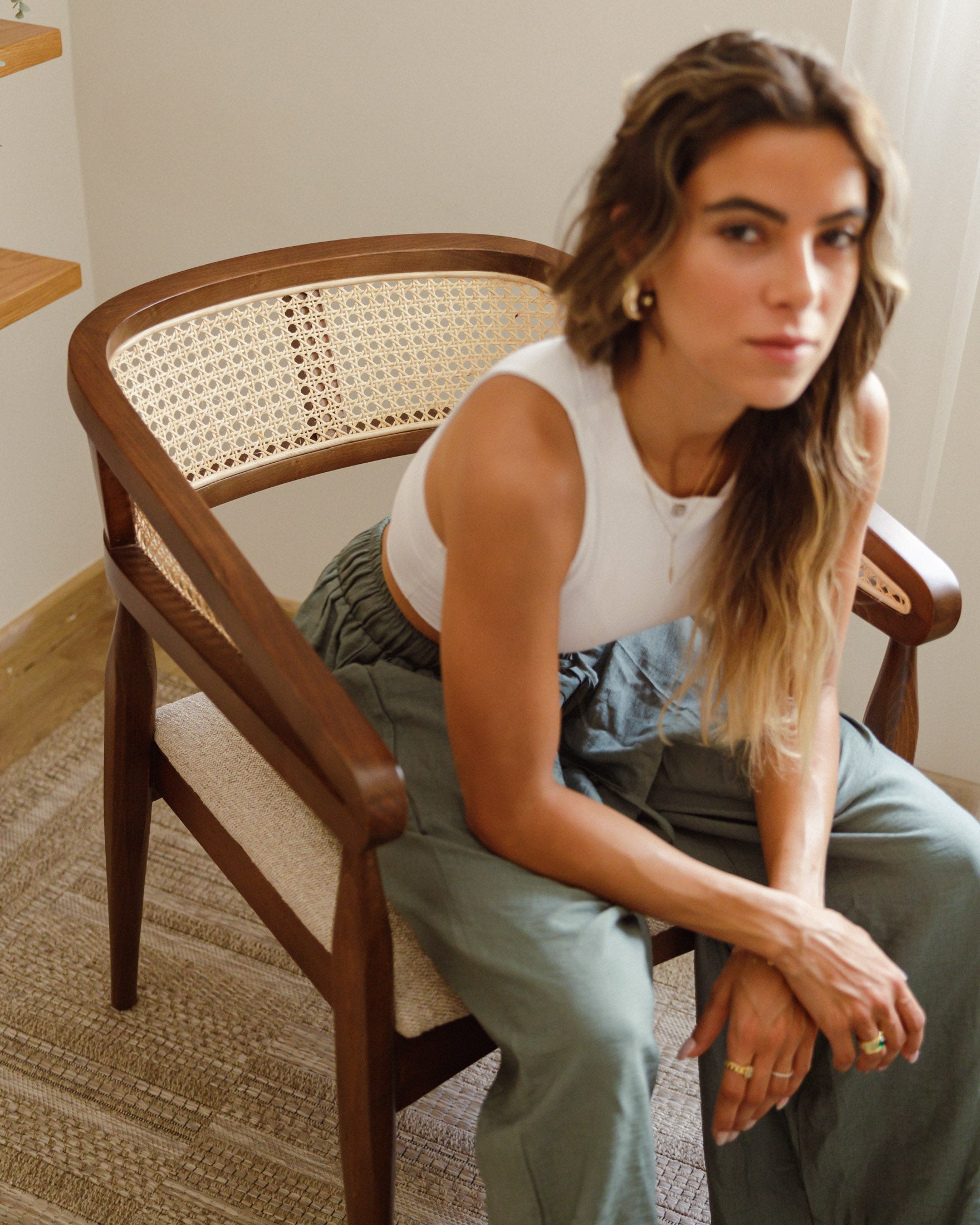 Choose chairs with different designs but the same color to break the monotony