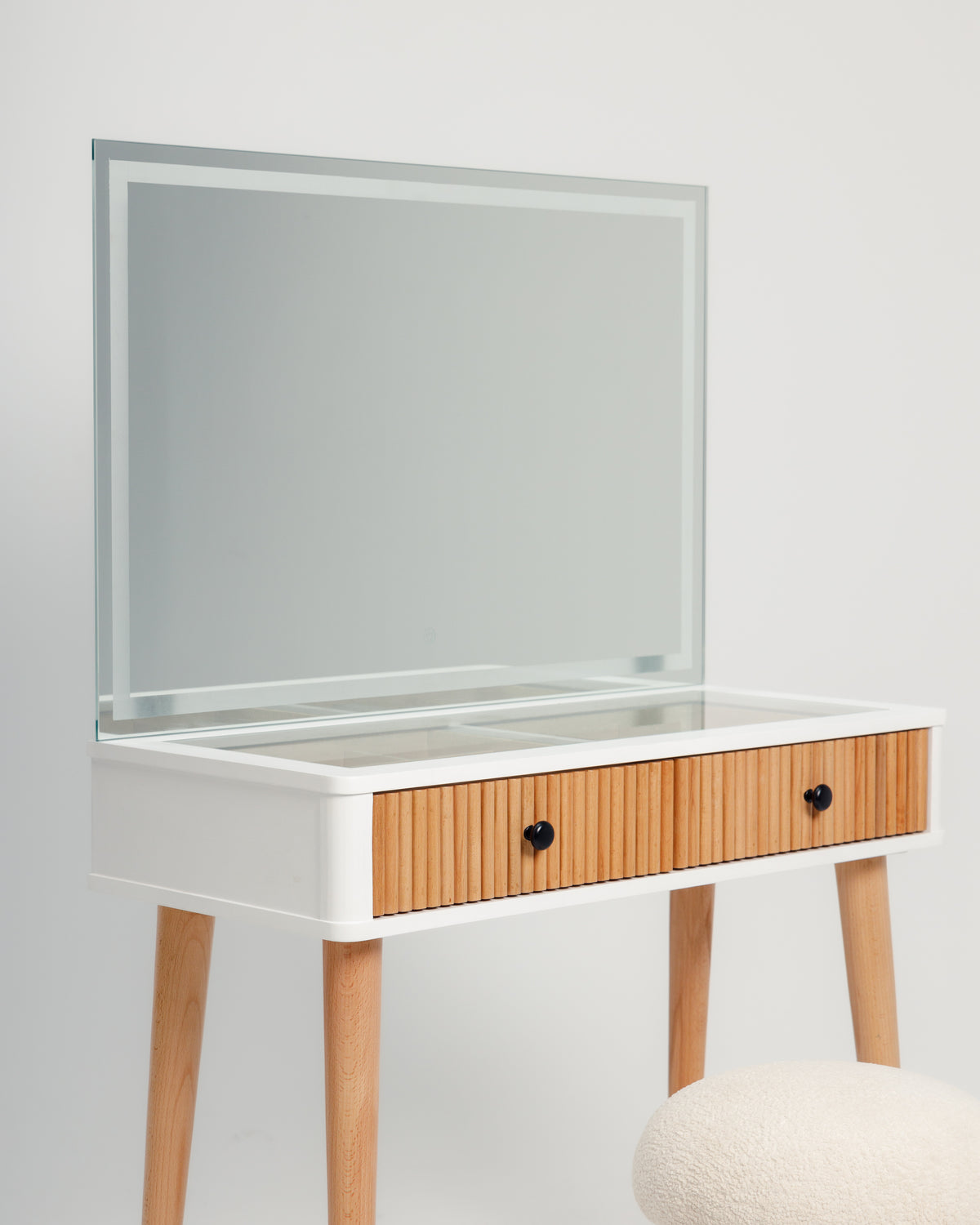 WHITE MUSE DRESSER -  Wasilaah