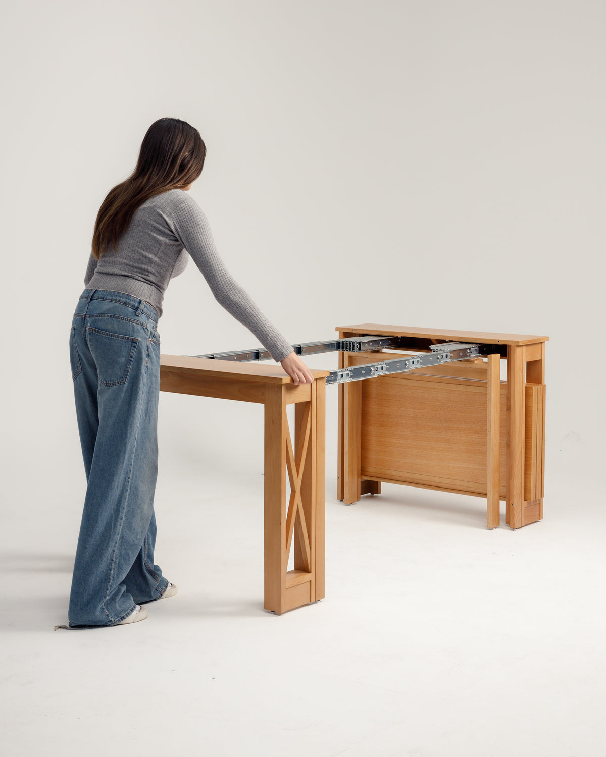 Oak Transformer Table -  Wasilaah