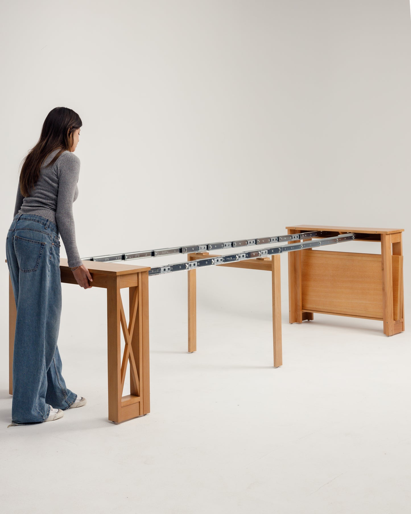 Oak Transformer Table