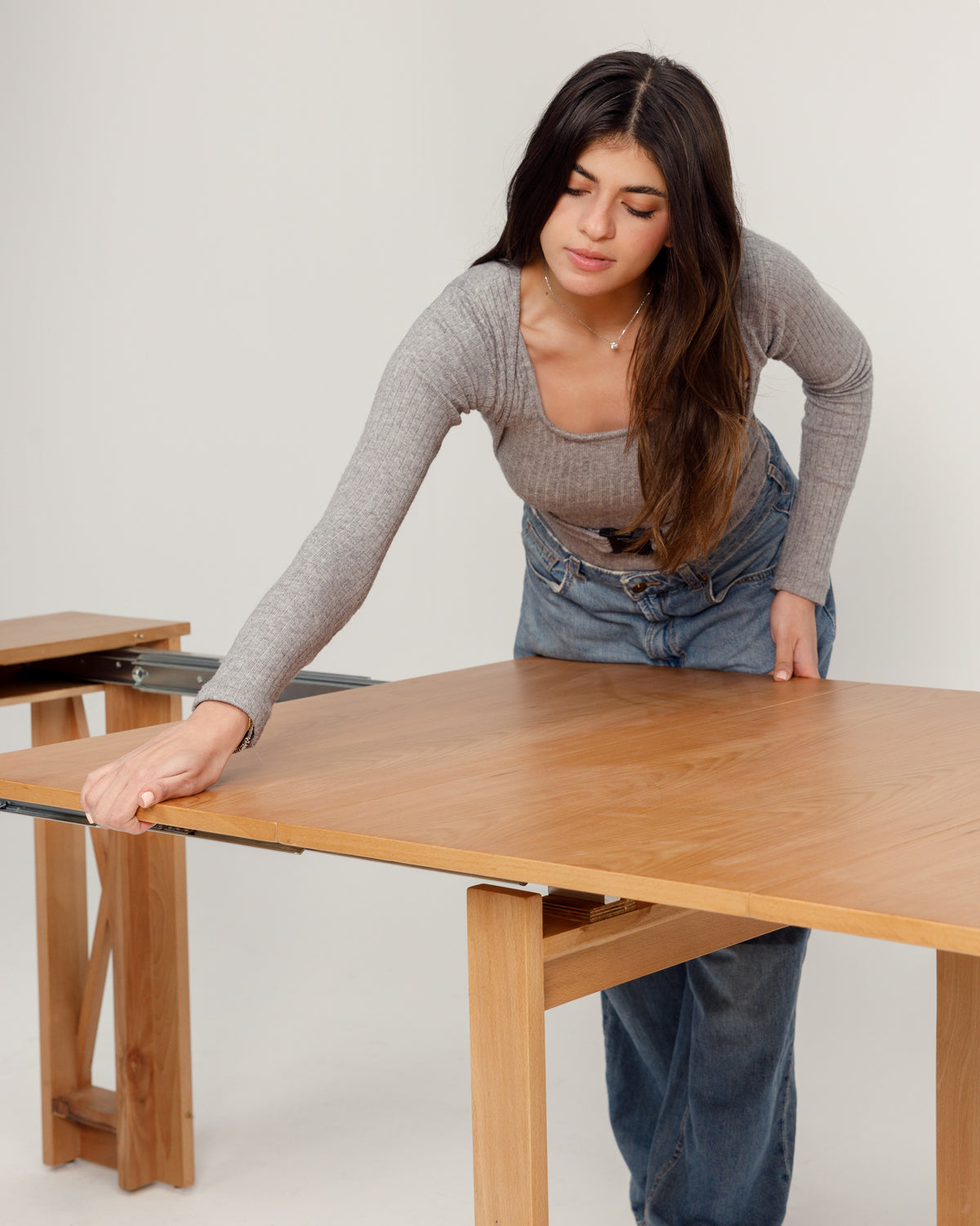 Oak Transformer Table -  Wasilaah
