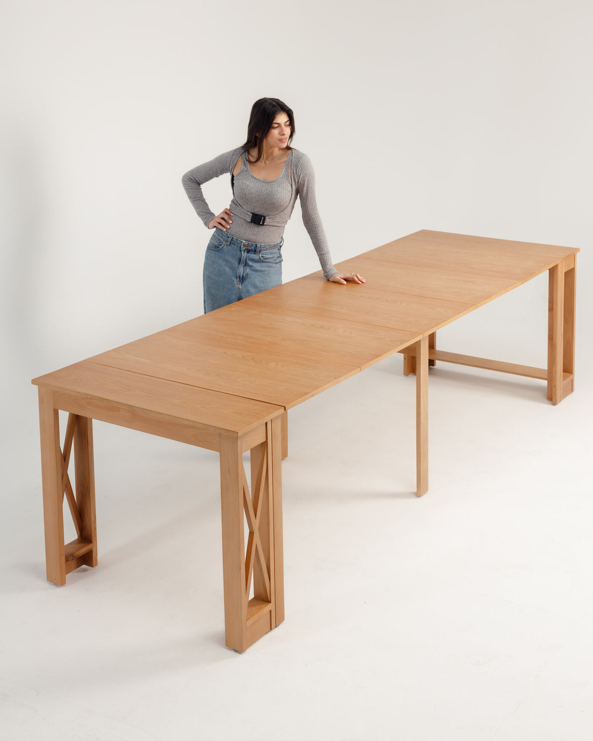 Oak Transformer Table -  Wasilaah
