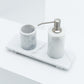 White Marble Bathroom Set