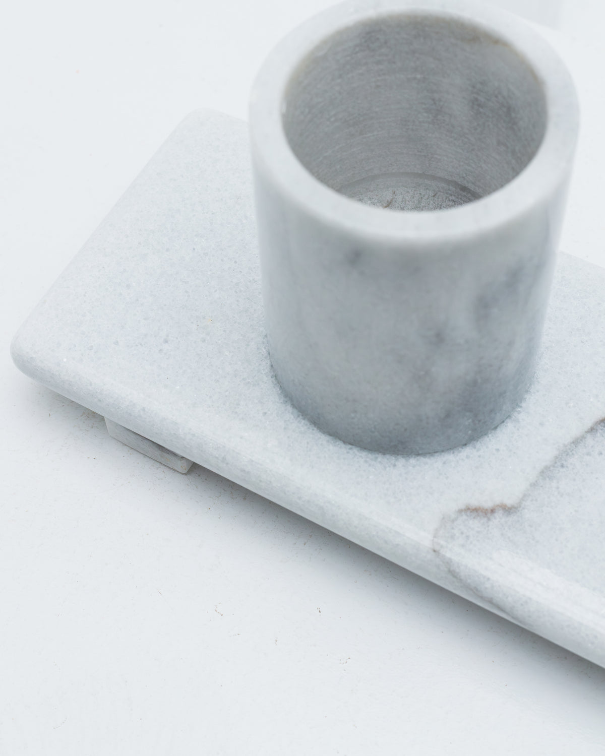 White Marble Bathroom Set -  Wasilaah