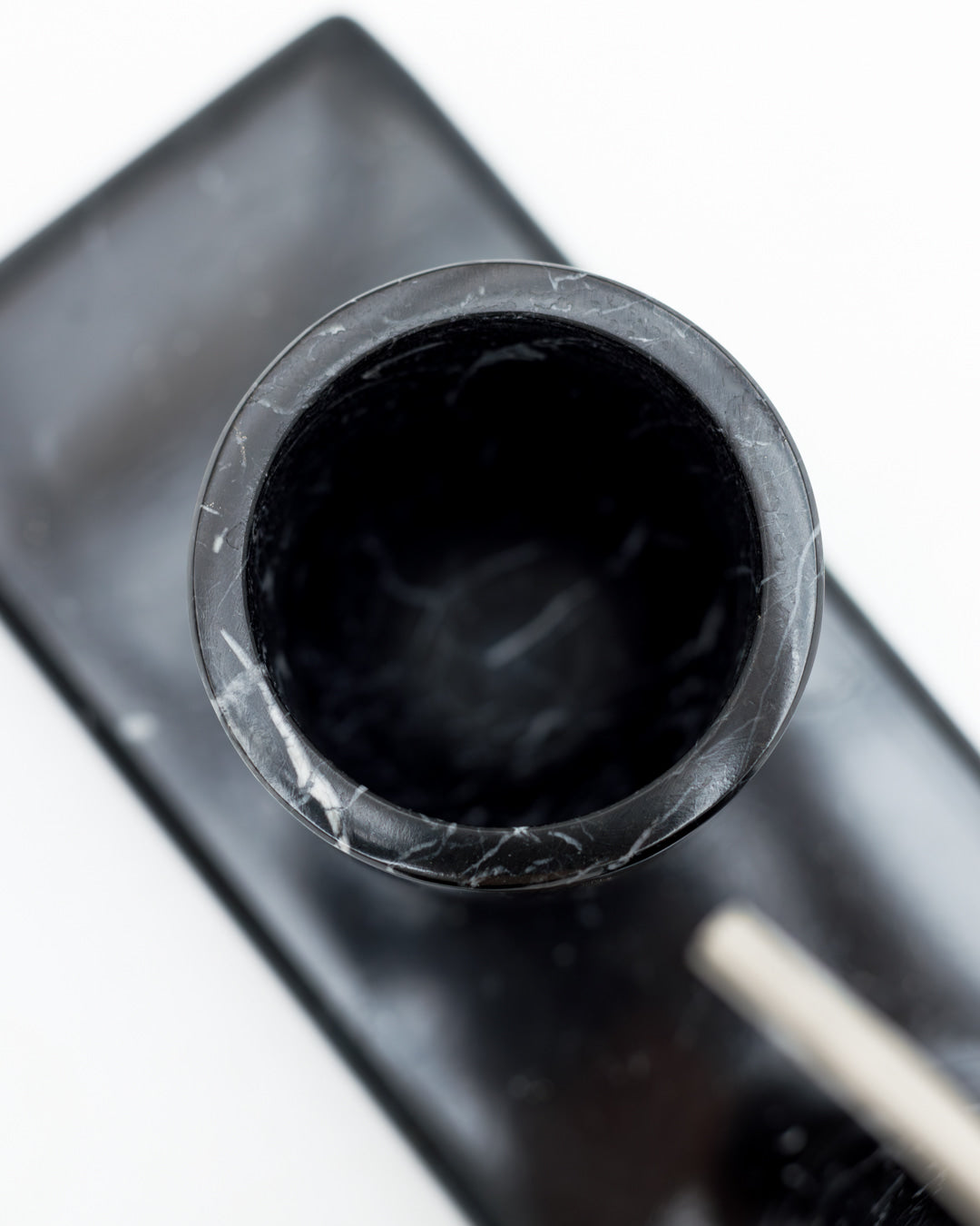 Black Marble Bathroom Set