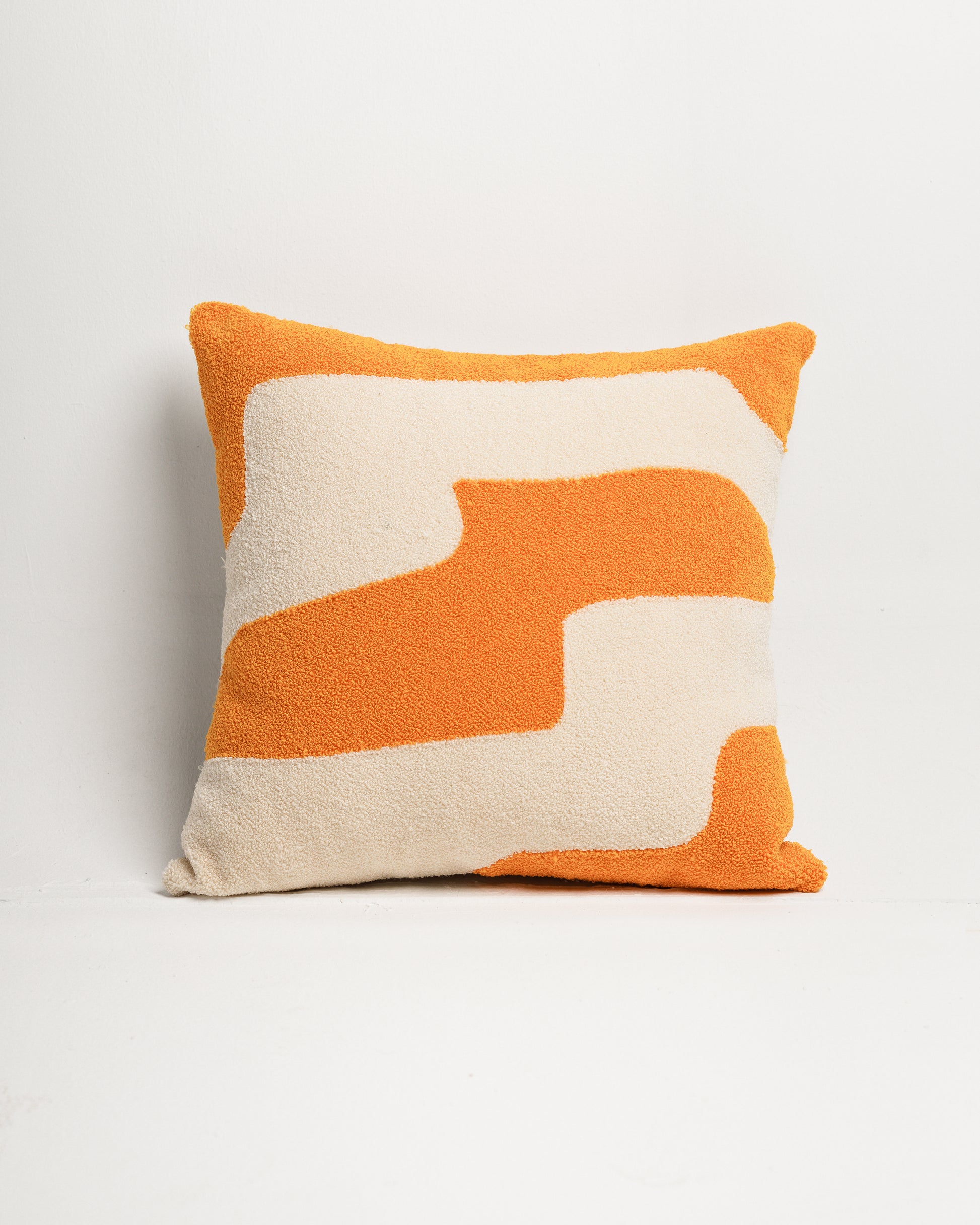 Yellow Spark Tufted Cushion - Wasilaah