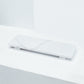 White Marble Rectangle Tray - Wasilaah