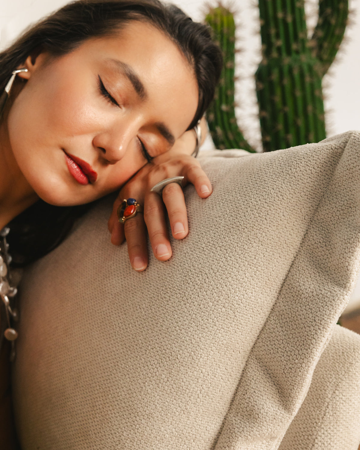 Beige Song Love Seat -  Wasilaah