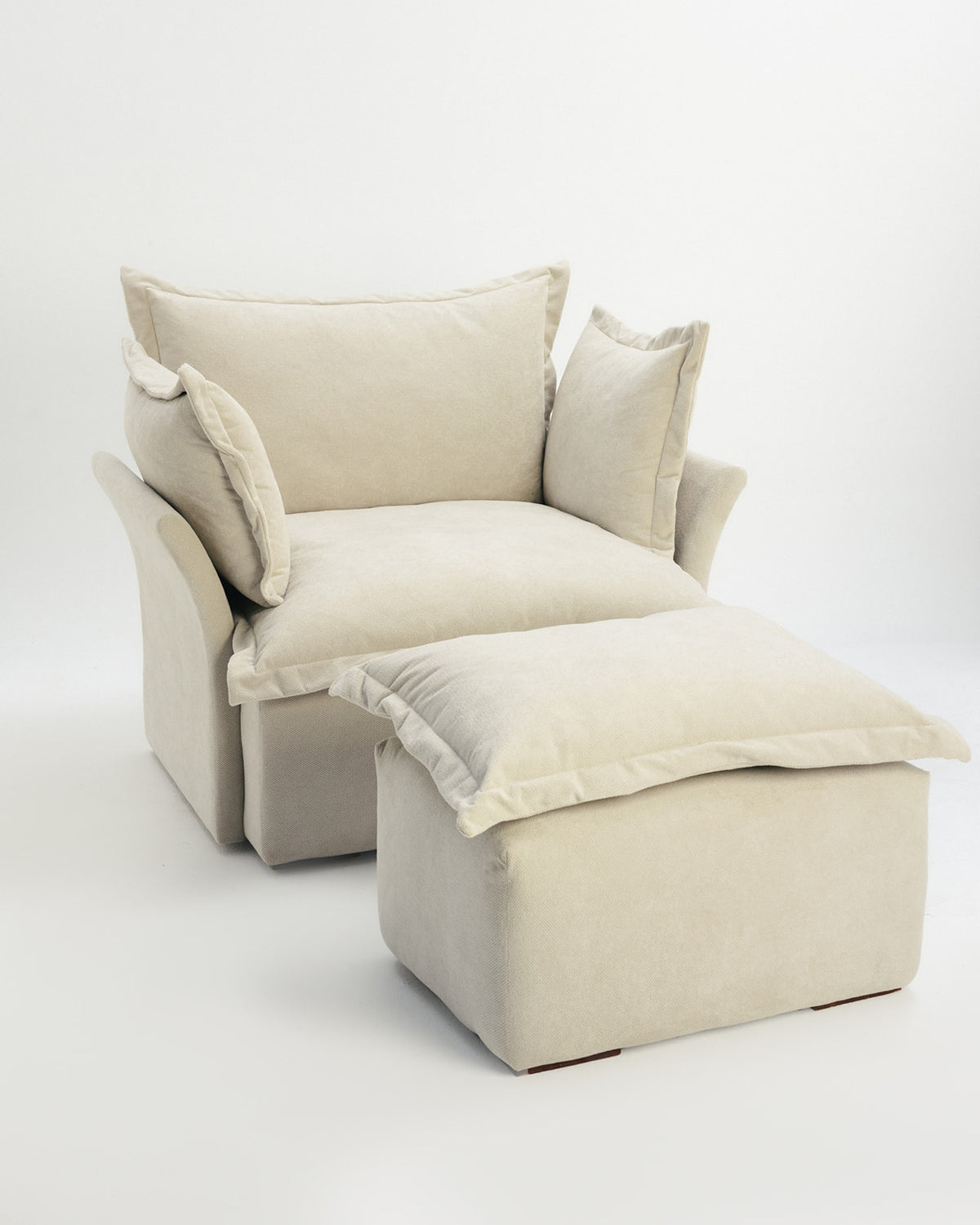 Beige Song Love Seat -  Wasilaah