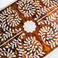 Brown Bone Inlay Console -  Wasilaah