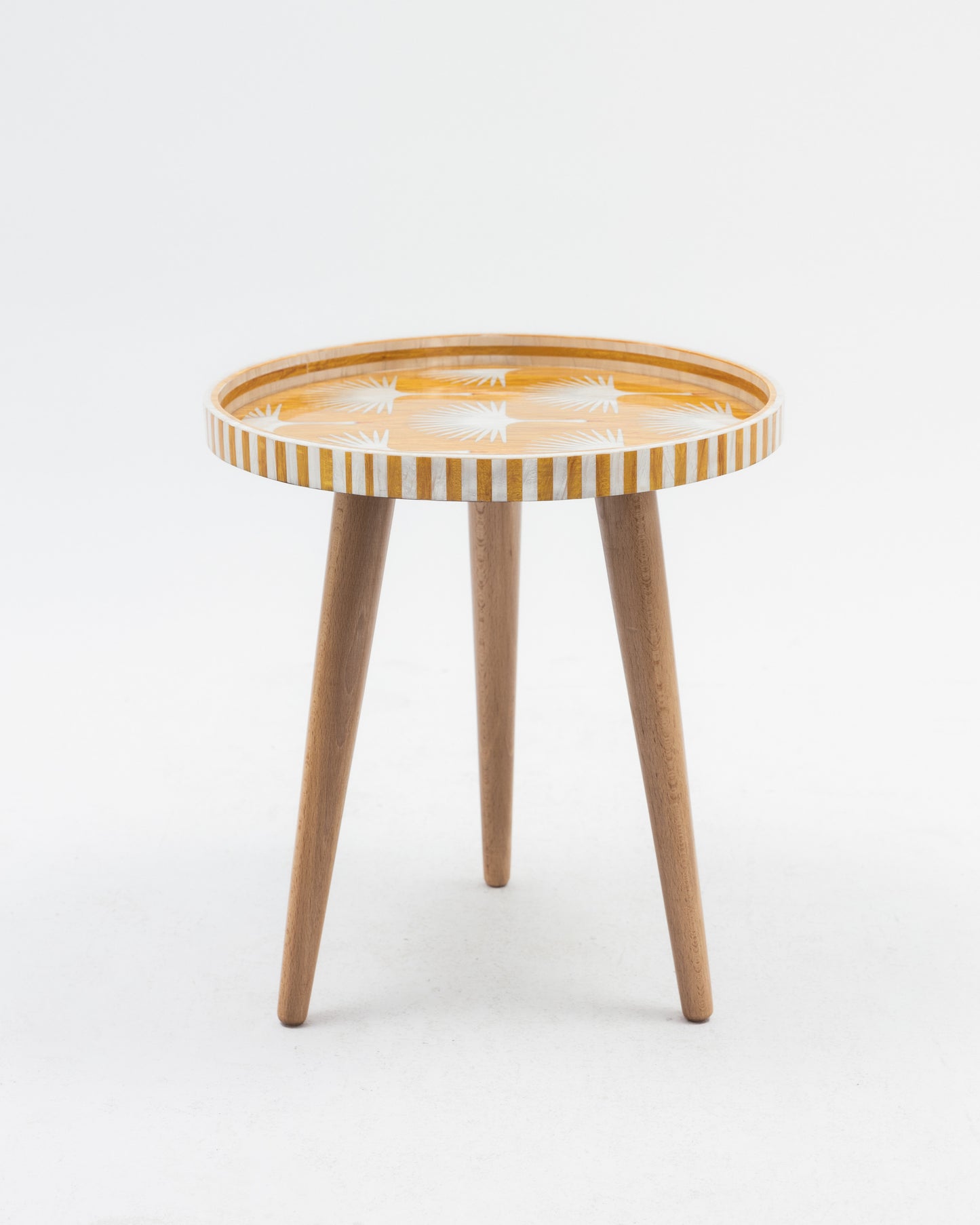 Duck Inlay Side Table