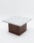 Marble Walnut Coffee Table -  Wasilaah