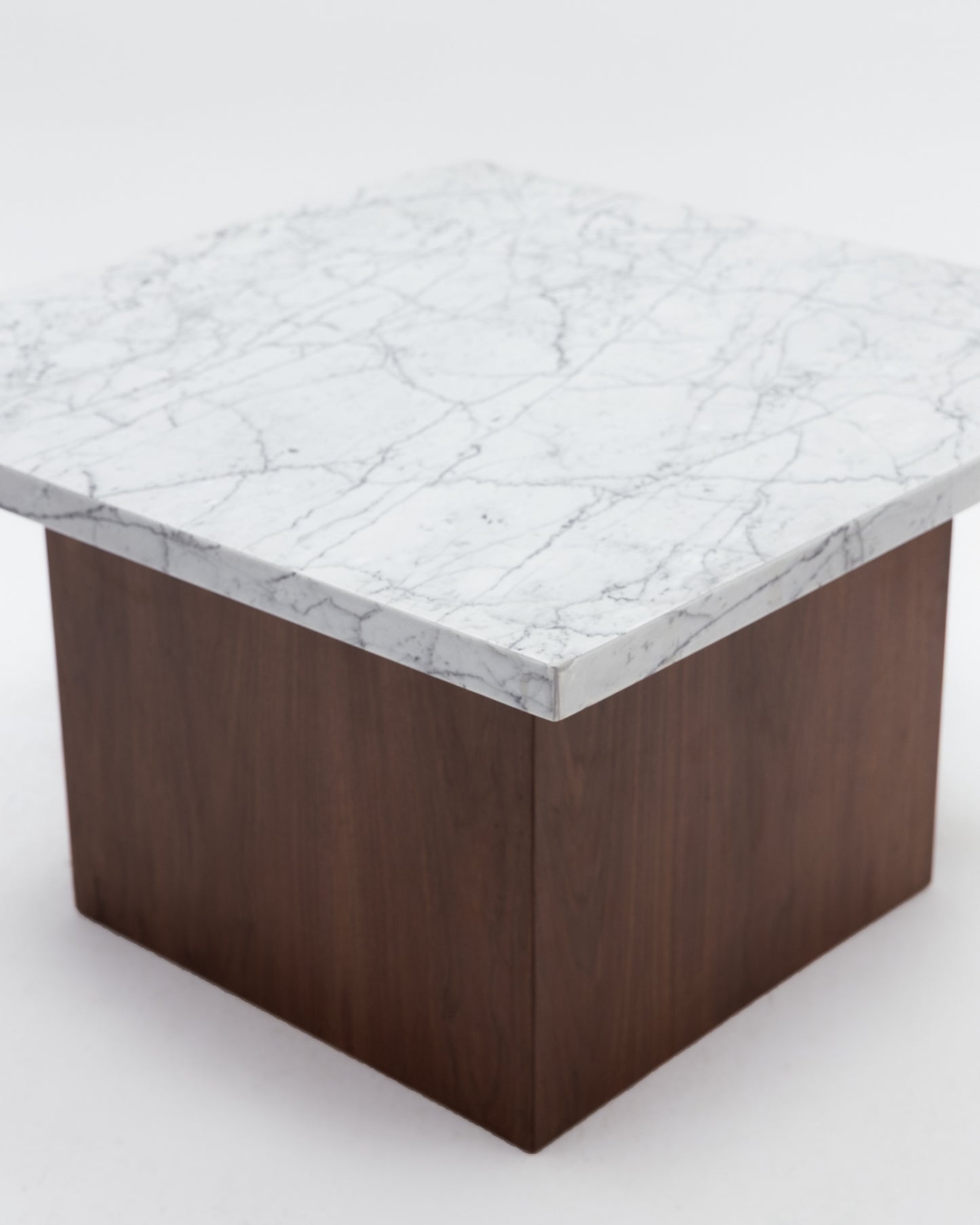 Marble Walnut Coffee Table