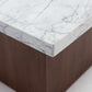 Marble Walnut Coffee Table