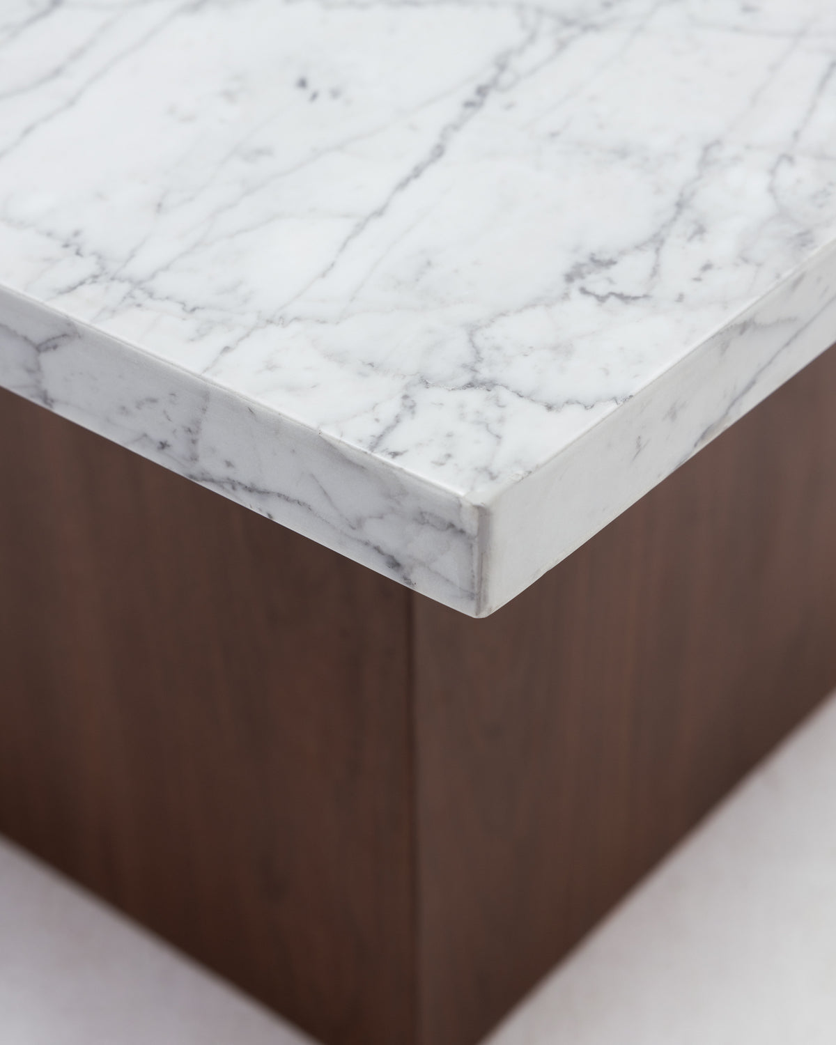 Marble Walnut Coffee Table -  Wasilaah