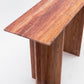 Red Travertine Console
