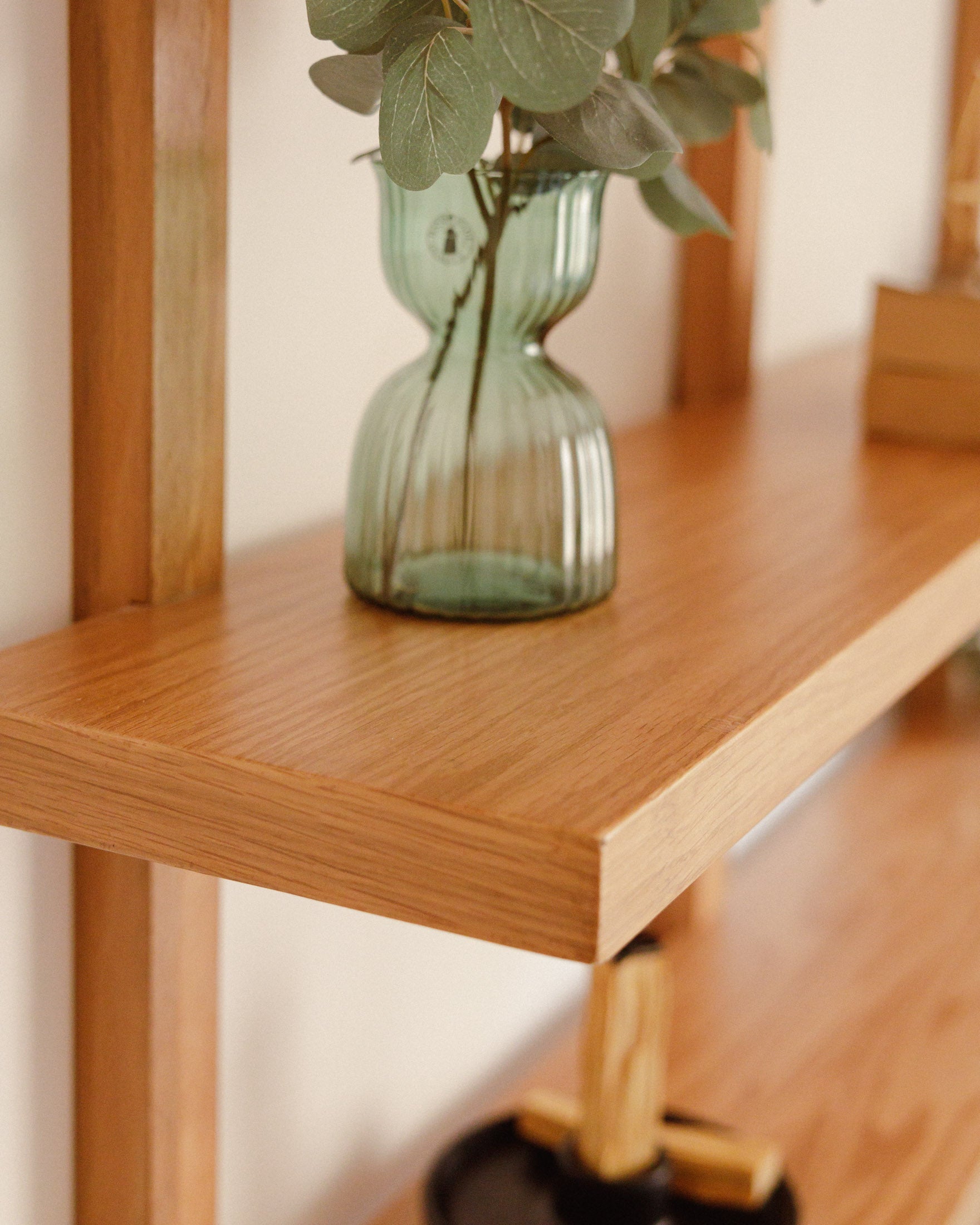 Altitude Oak Wall Shelf | Elegant Storage for Any Room – Wasilaah