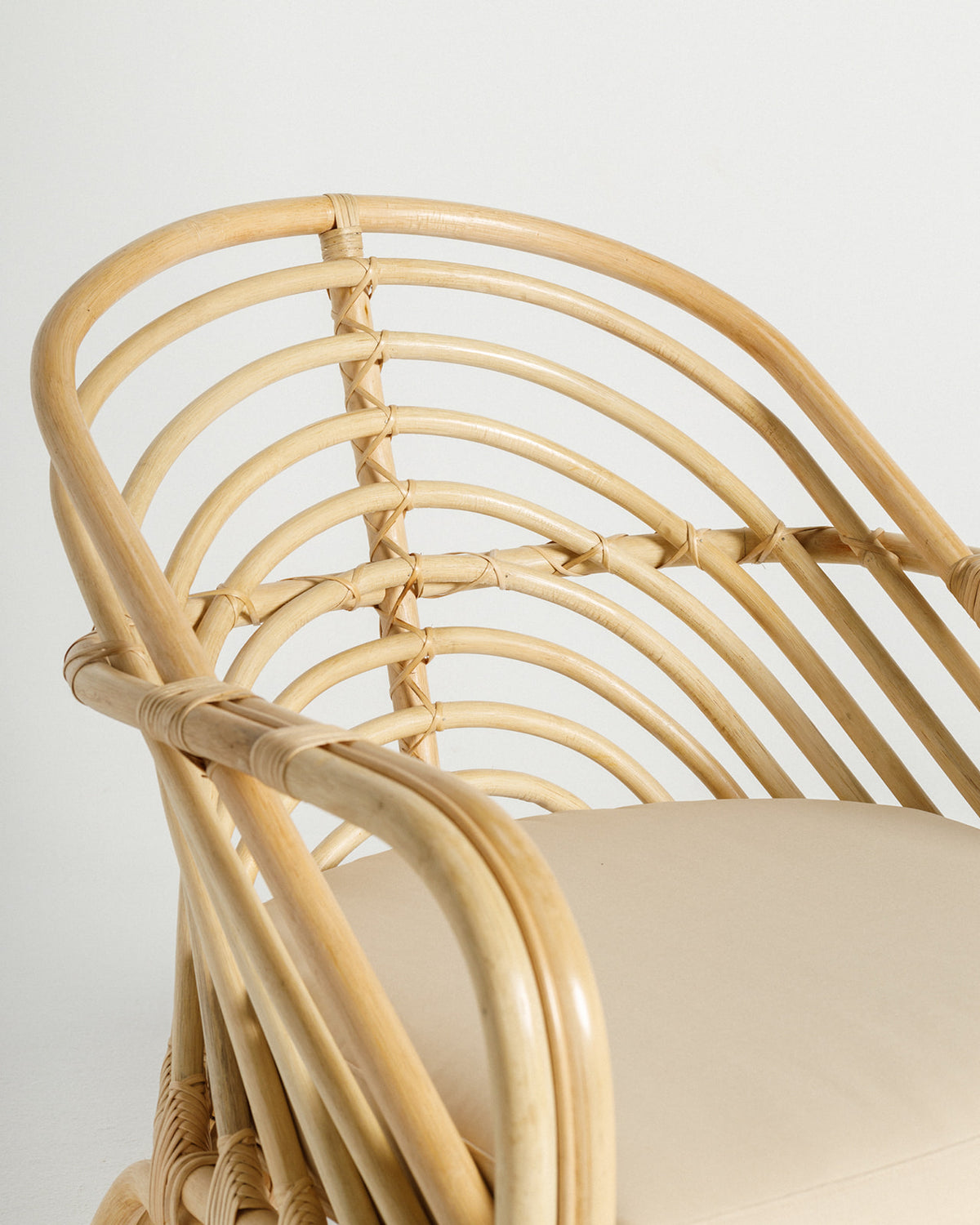 Vilaa Boho Coastal Bamboo Chair -  Wasilaah