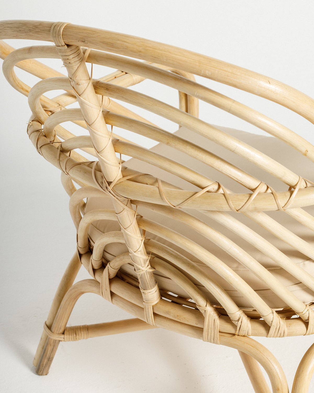 Vilaa Boho Coastal Bamboo Chair -  Wasilaah