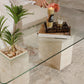 URTHY TRAVERTINE TABLE - Wasilaah