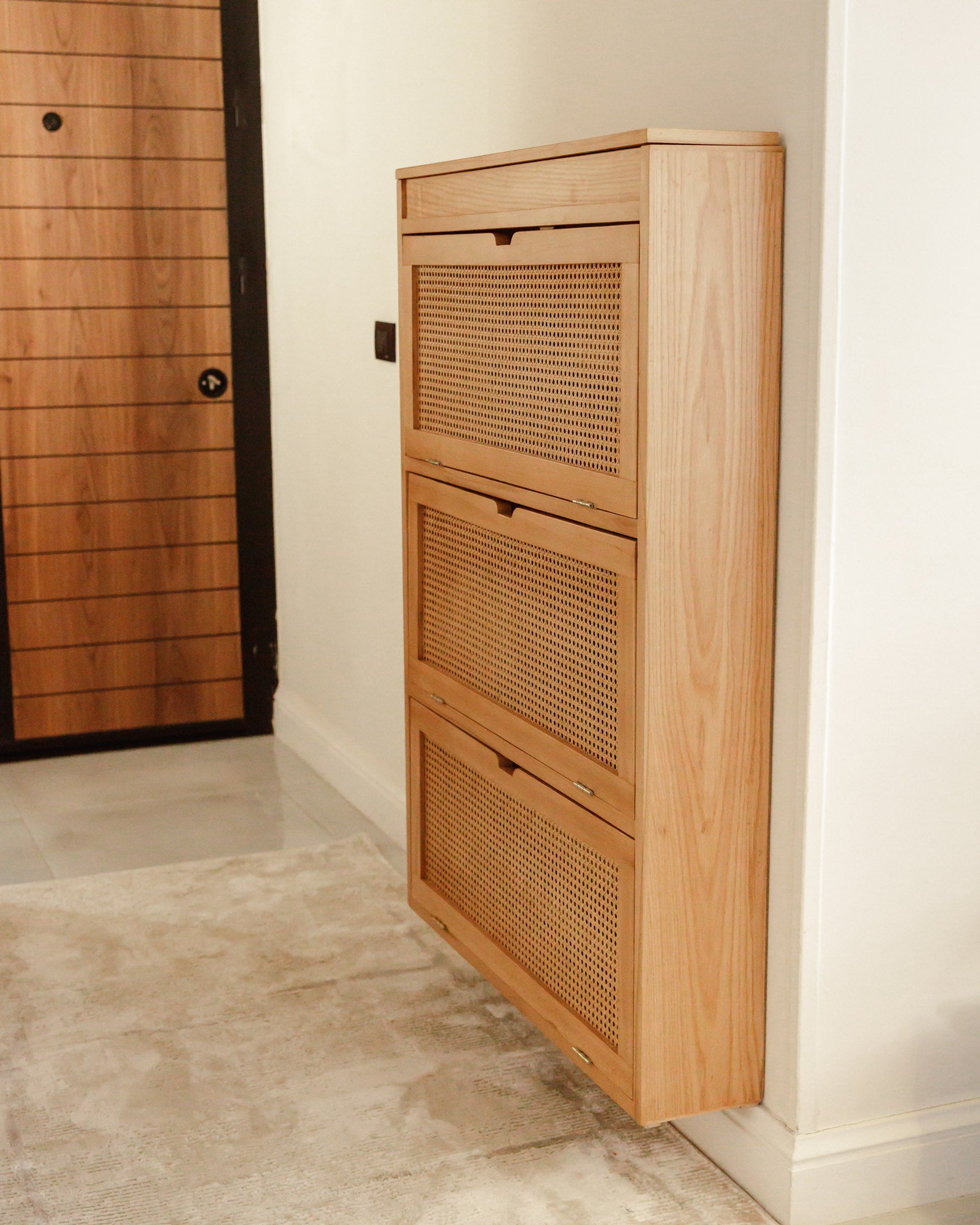 Elancé Rattan Shoe Storage - Wasilaah