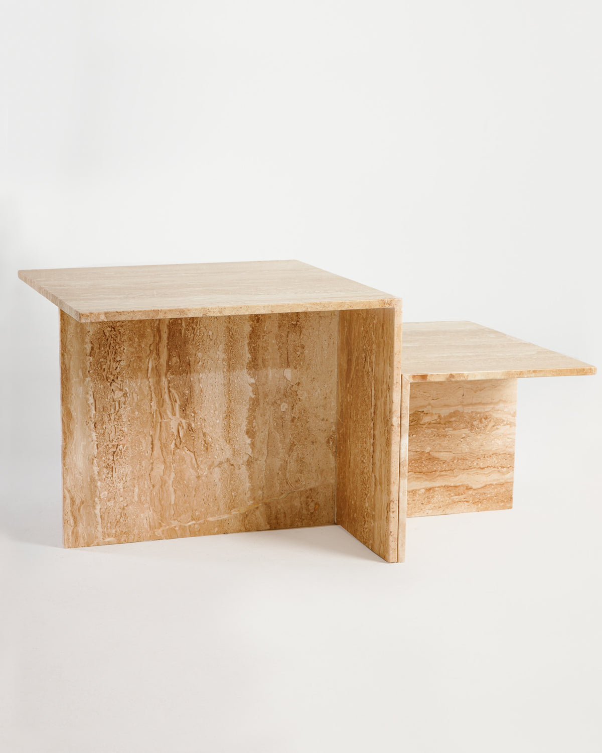 2-Piece Marble coffee table - Wasilaah