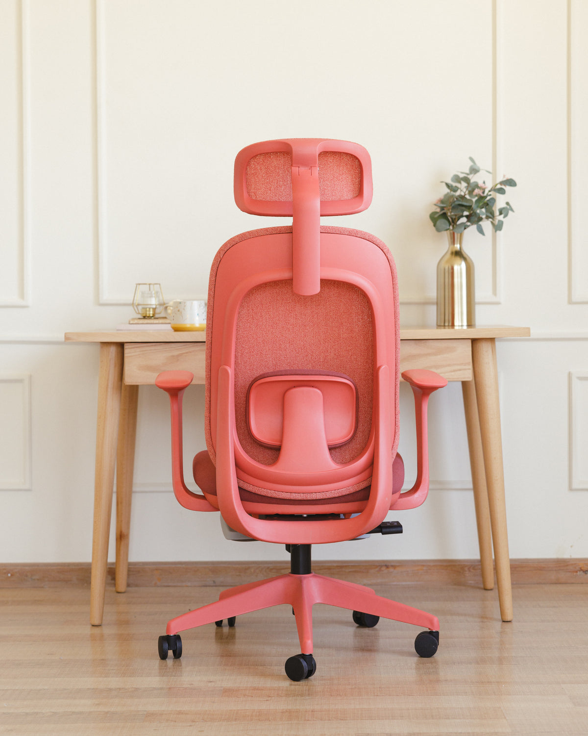 Red Aura Ergonomic Chair -  Wasilaah