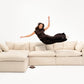 Cloud L-Shape Sofa – Luxury Sectional Sofa with Microfiber and Latex Filling | Wasilaah