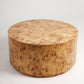 Burlwood Round Coffee Table