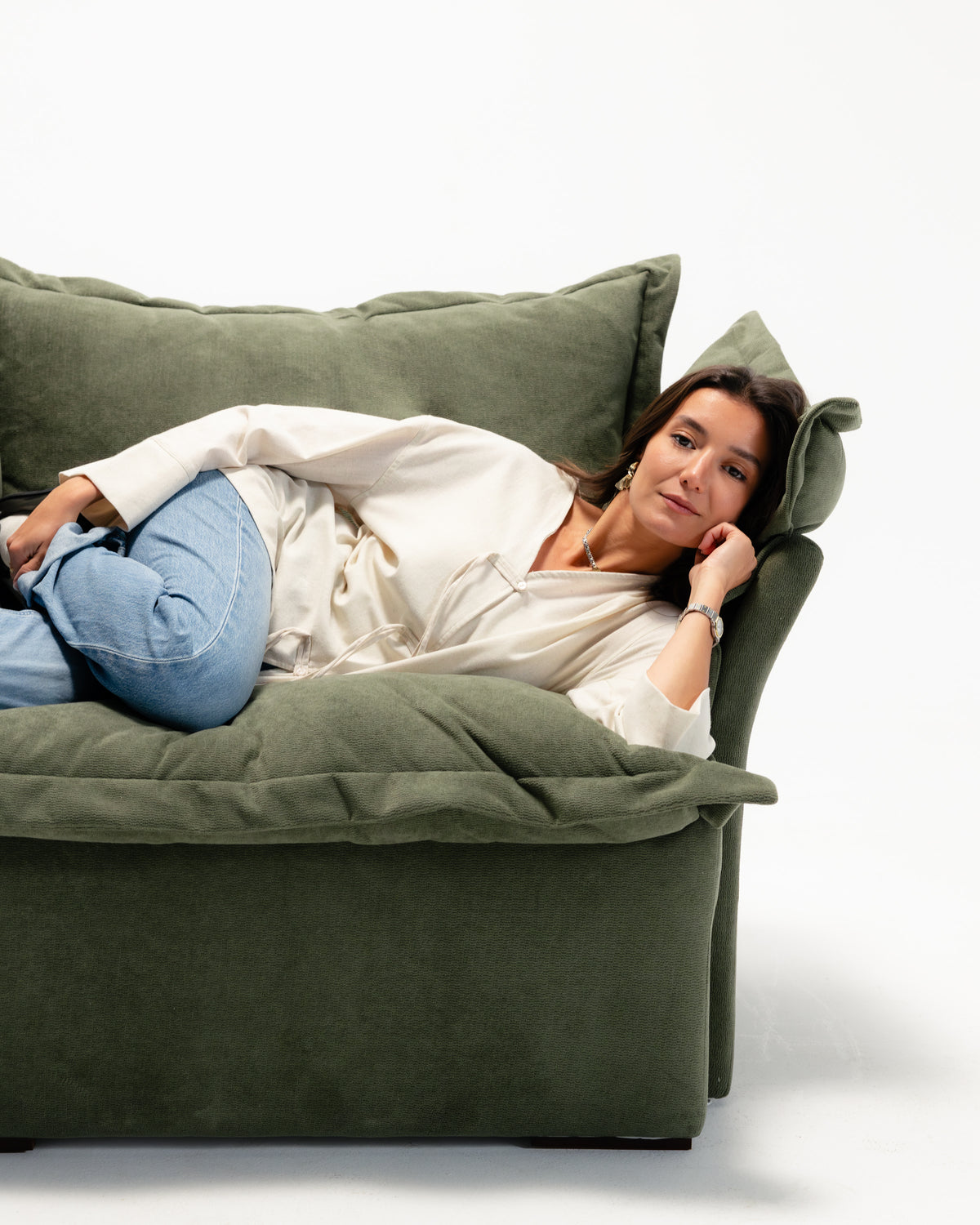 Green Song Love Seat -  Wasilaah
