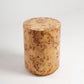 Burlwood Round Side Table