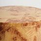 Burlwood Round Side Table