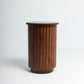 PETIT BROWN PALAIS SIDE TABLE - Wasilaah