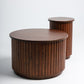 PETIT BROWN PALAIS SIDE TABLE - Wasilaah