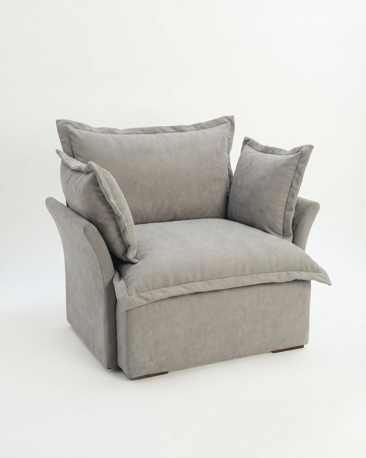 Grey Song Love Seat -  Wasilaah