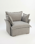 Grey Song Love Seat -  Wasilaah