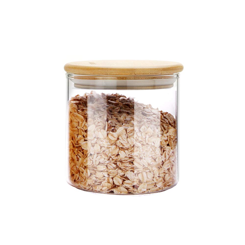 Round Glass Jar - Wasilaah