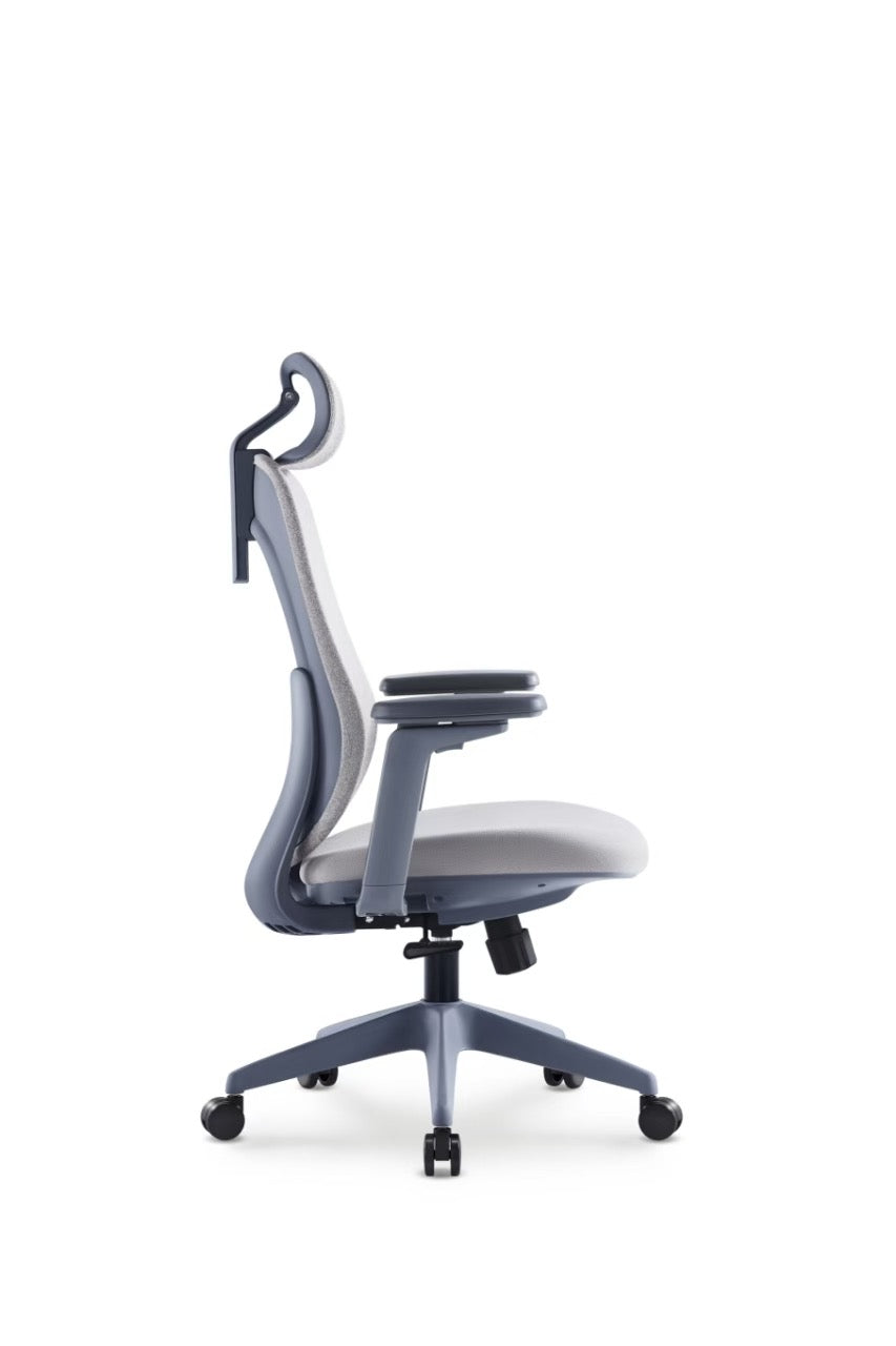 Grey Aura Ergonomic Chair -  Wasilaah