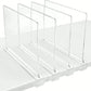 Shelf divider and separator for storage organizer