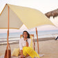 Vintage Yellow Beach Tent - Wasilaah