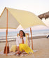 Vintage Yellow Beach Tent - Wasilaah