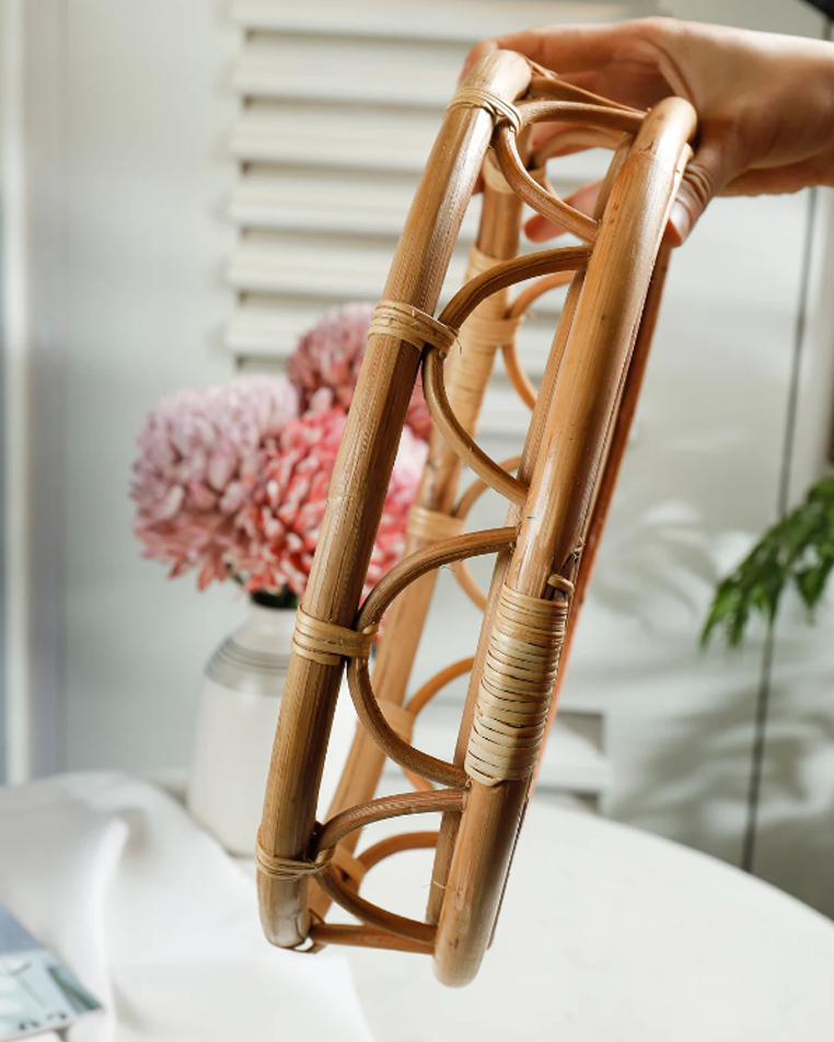 Rattan Serving Tray - Wasilaah