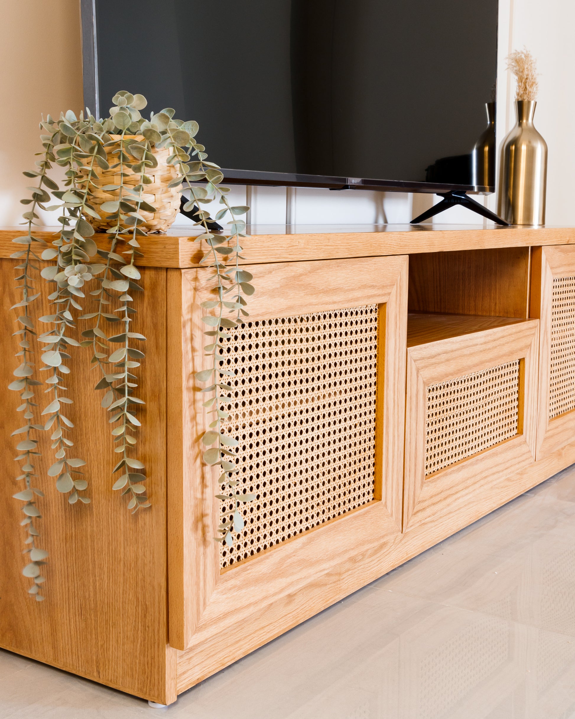 Rattan TV Unit - Wasilaah