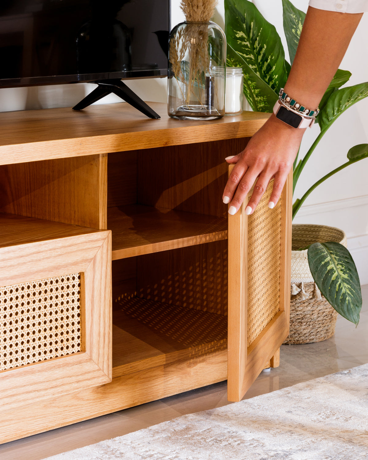 Rattan TV Unit - Wasilaah
