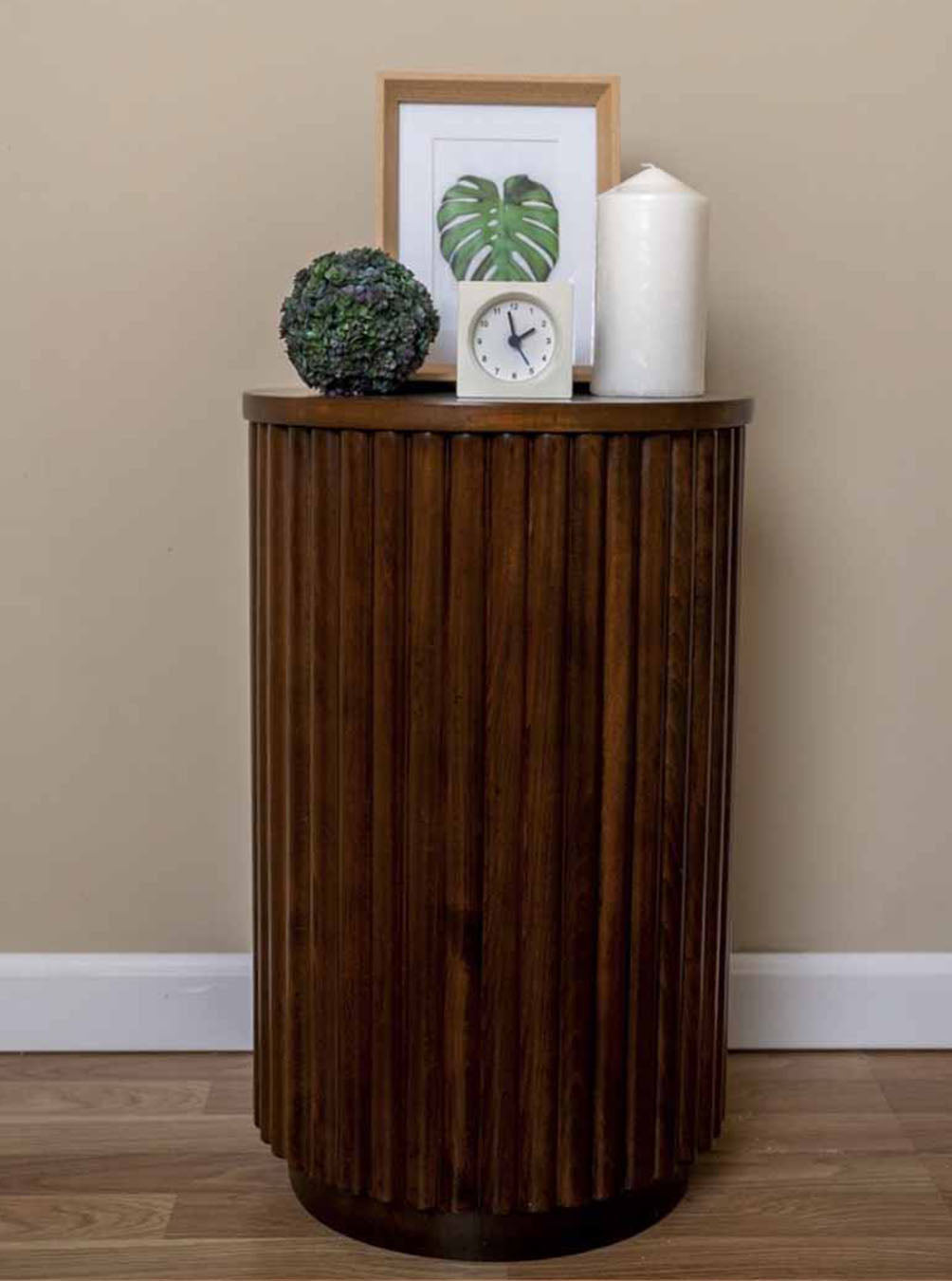 PETIT BROWN PALAIS SIDE TABLE - Wasilaah