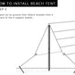 Cheery Beach Tent - Wasilaah