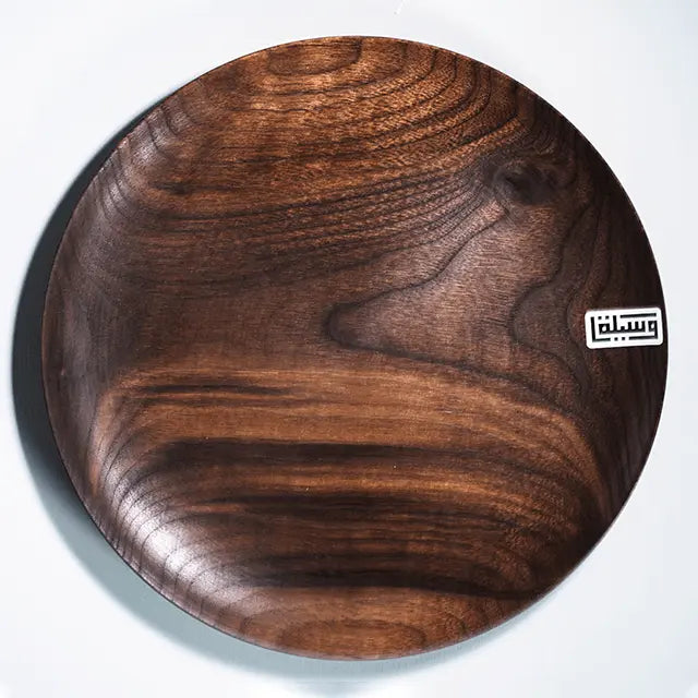 Walnut Wooden Eco Platter - Wasilaah