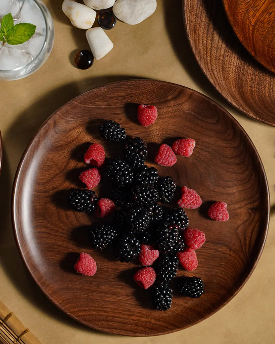 Walnut Wooden Eco Platter -  Wasilaah