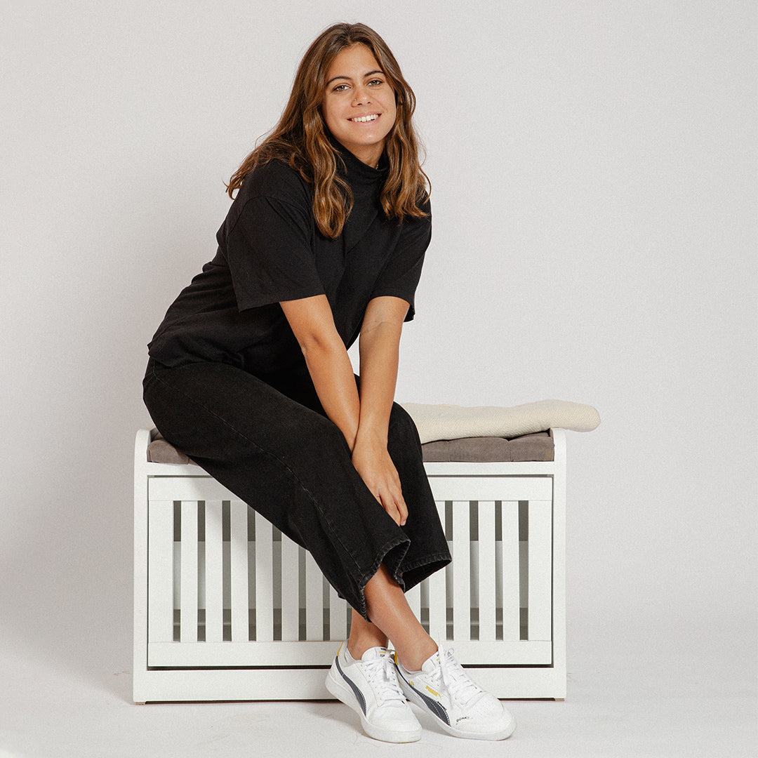 White Secret Shoe Storage - Wasilaah