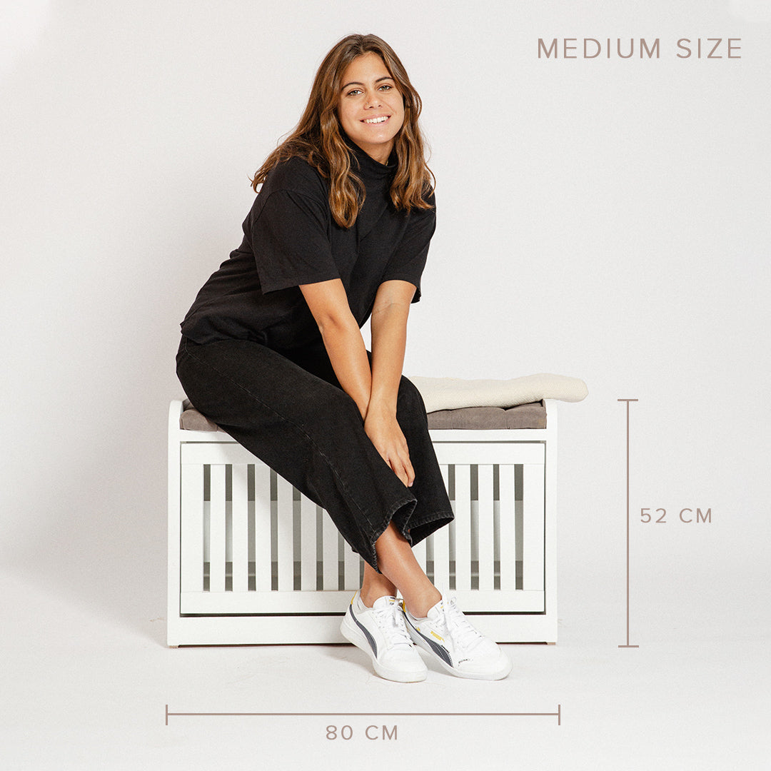 White Secret Shoe Storage - Wasilaah